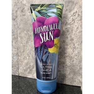 Bath & Body Works Ultra Shea Cream Honolulu Sun Cream Lotion 8 oz NEW No Seal